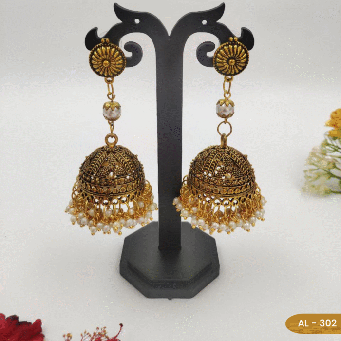 Golden Jhumka - AL -302