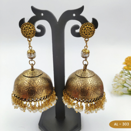 Golden Jhumka-AL-303