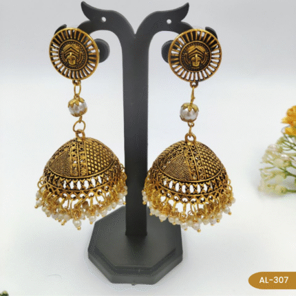 Golden Jhumka-AL-307