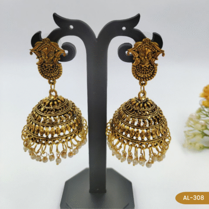 Golden Jhumka-AL-308