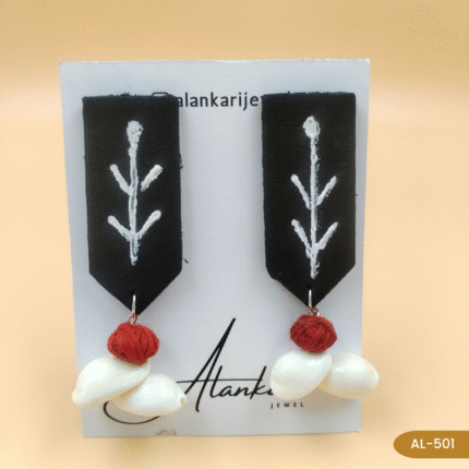 Fabric Earring - AL - 501