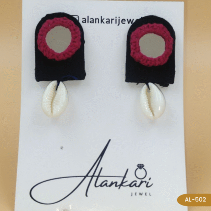 Fabric Earring - AL - 502