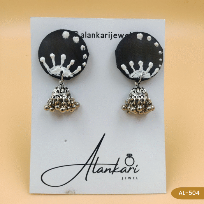 Fabric Earring - AL - 504