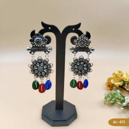 Oxidised Earing - AL - 413
